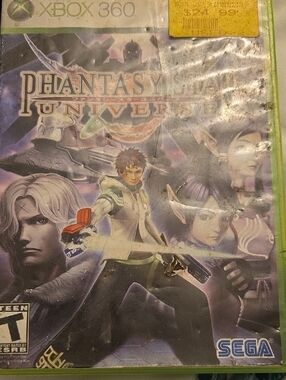 Phantasy Star Universe Xbox 360 Game - SEGA (Green Case)